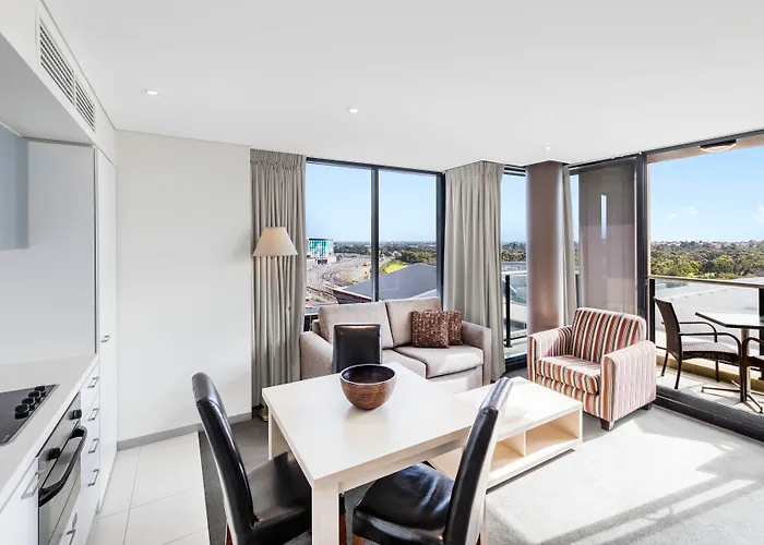 Jacuzzi hotel: Oaks Adelaide Horizons Suites