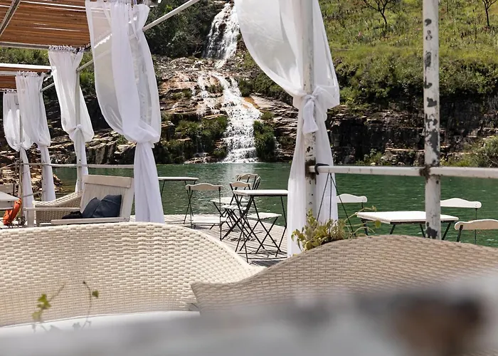 Hotel que aceita animais de estimação: Pousada Cachoeira Lagoa Azul