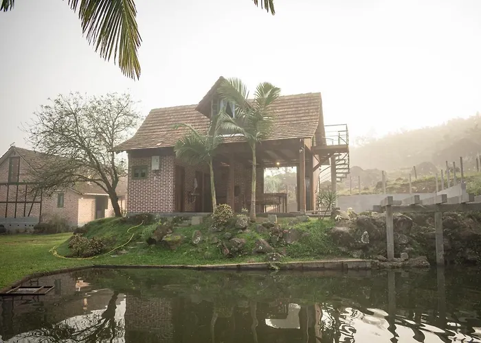 Hotel que aceita animais de estimação: Recanto Kuglin, Casa Enxaimel junto a natureza