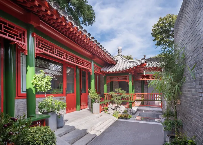 3 star hotel: Xinxiang Yayuan: Beijing Courtyard with Sky Garden near Tiananmen
