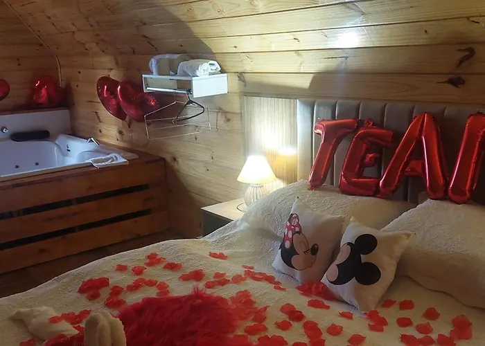 Chale com hidromassagem Casa Papai Noel