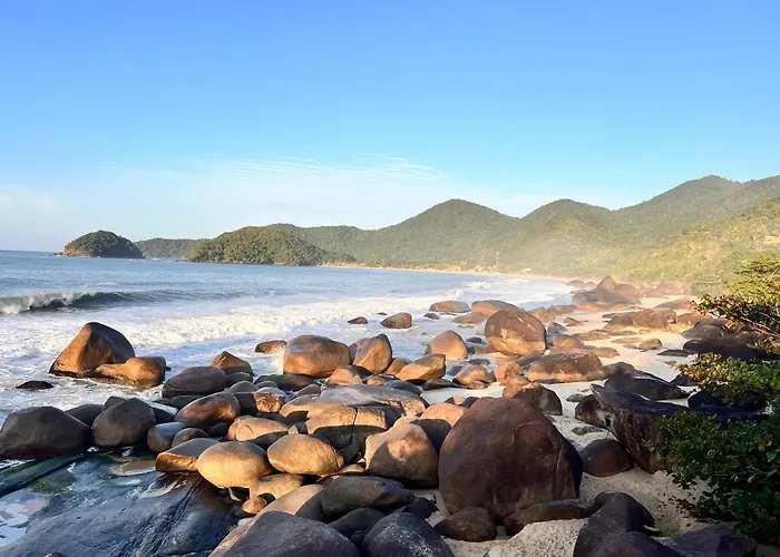 Casa de férias: chalés frente à praia