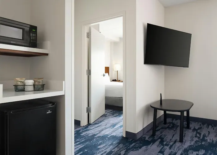 Hotel with view: Fairfield Inn & Suites By Marriott Newark Liberty International Airport