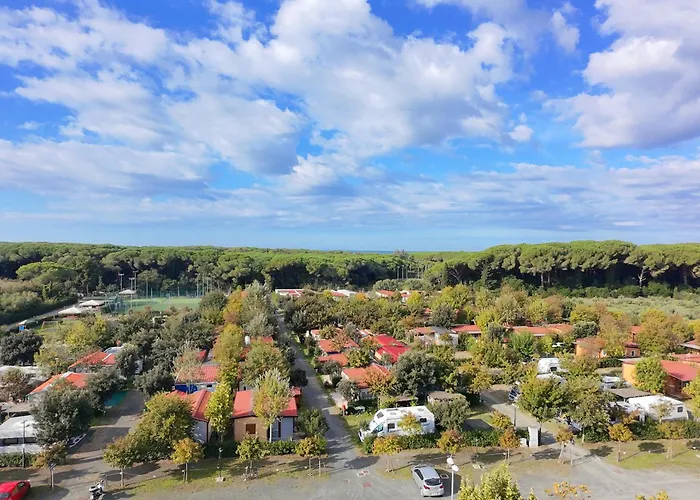 Hotel sulla spiaggia: Camping Village Bocca di Cecina